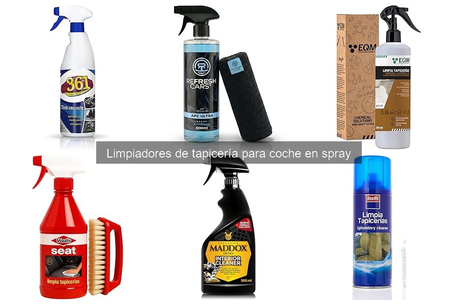 Testimonios de usuarios sobre limpiadores de tapicería en spray