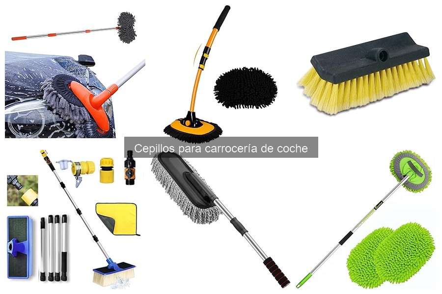 Tipos de Cepillos para Carrocería de Coche: Guía Informativa