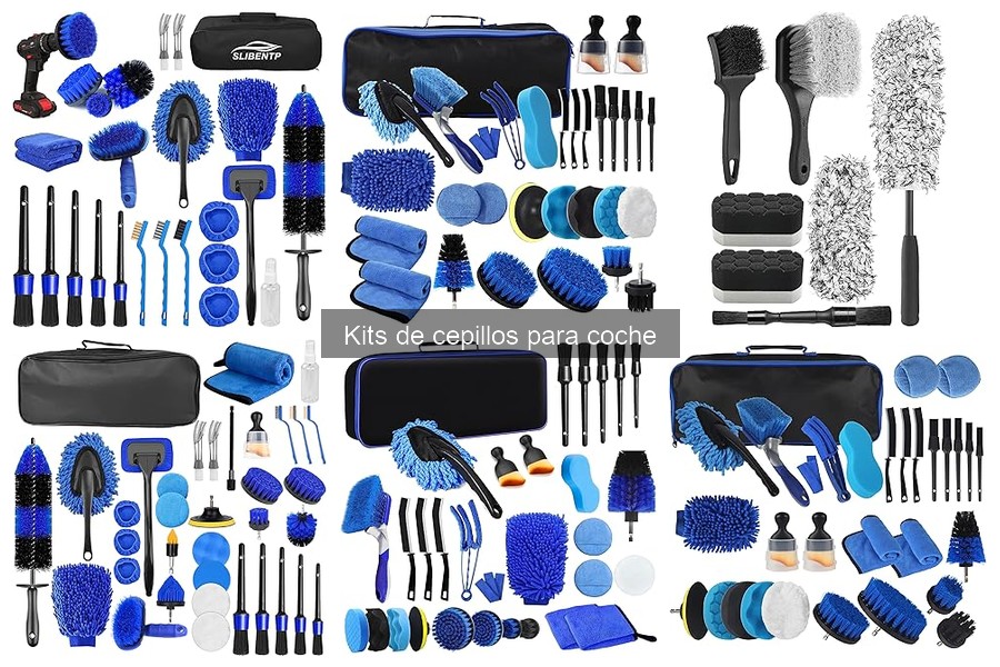 Tipos de cepillos para limpiar el coche: Guía completa