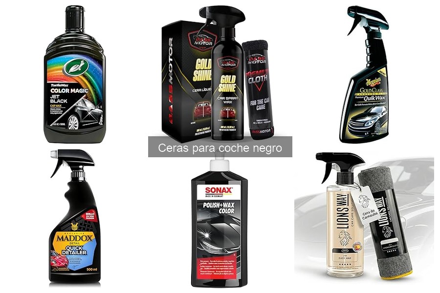 Tipos de Ceras para Coche Negro: Guía Completa
