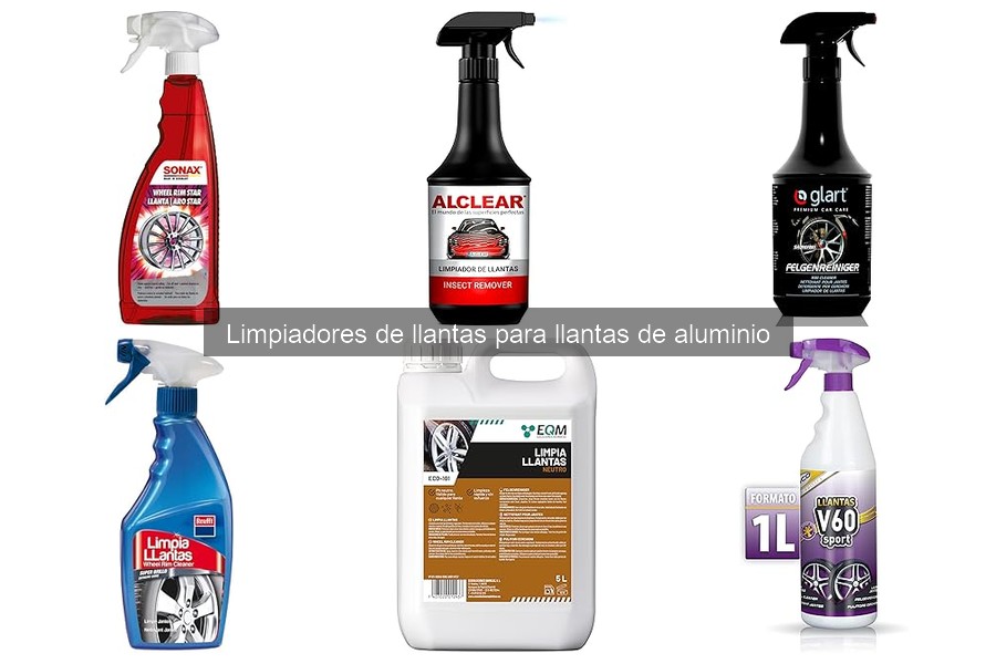 Tipos de limpiadores de llantas de aluminio: características y uso