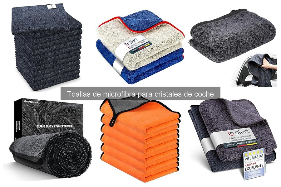 Toallas de microfibra para cristales de coche: ¿Qué son y qué las hace especiales?