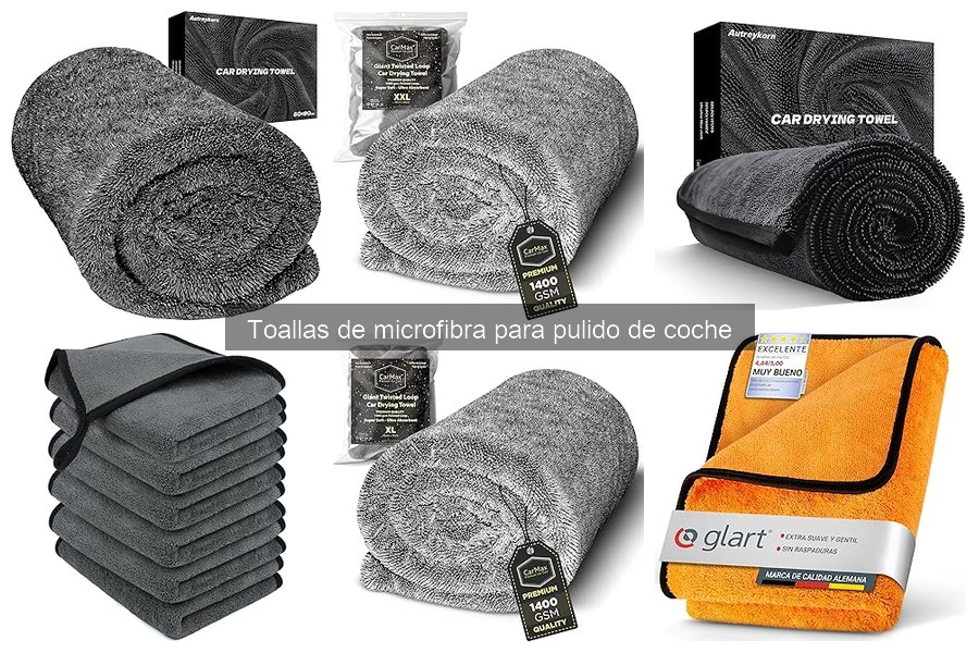 Toallas de microfibra para pulido de coche: ¿Qué son y sus beneficios?