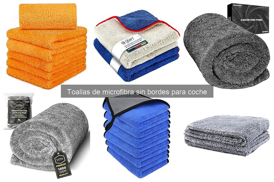 Toallas de microfibra sin bordes: características y usos
