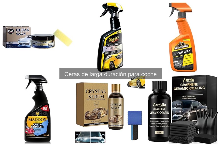 Todo sobre ceras de larga duración para coche: características y beneficios