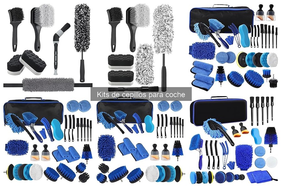 Todo sobre kits de cepillos para coche: ¿vale la pena tener uno?