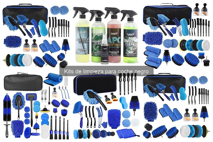 Todo sobre kits de limpieza para coche negro