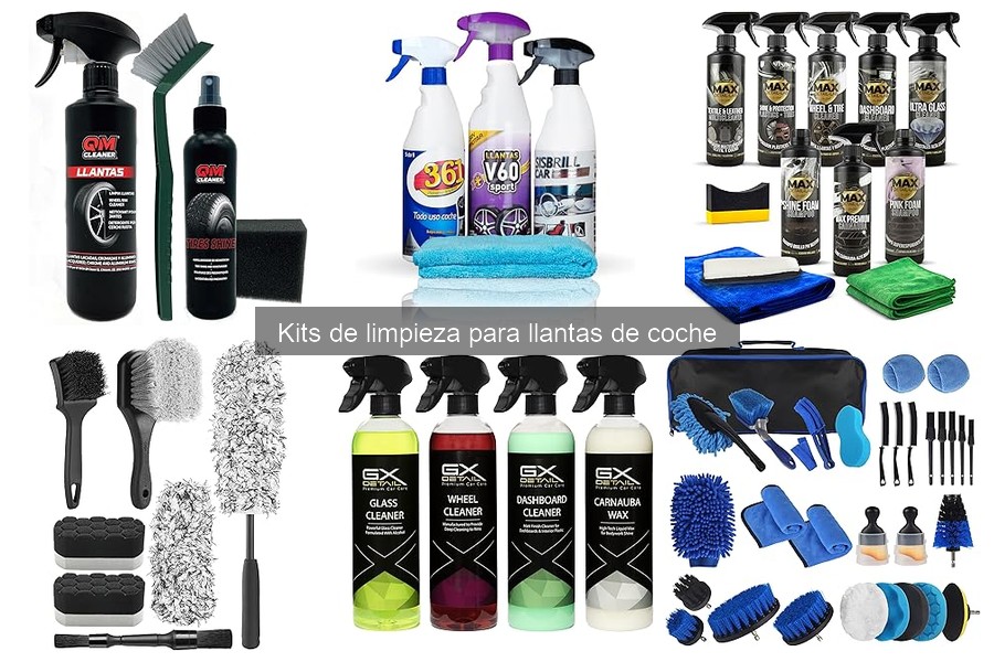 Todo sobre kits de limpieza para llantas de coche