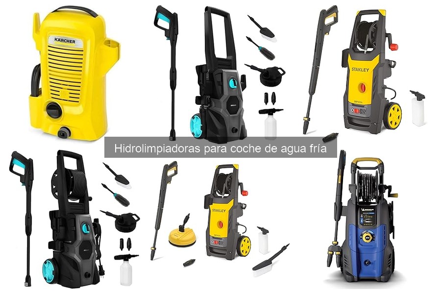 Uso de detergentes en hidrolimpiadoras de agua fría