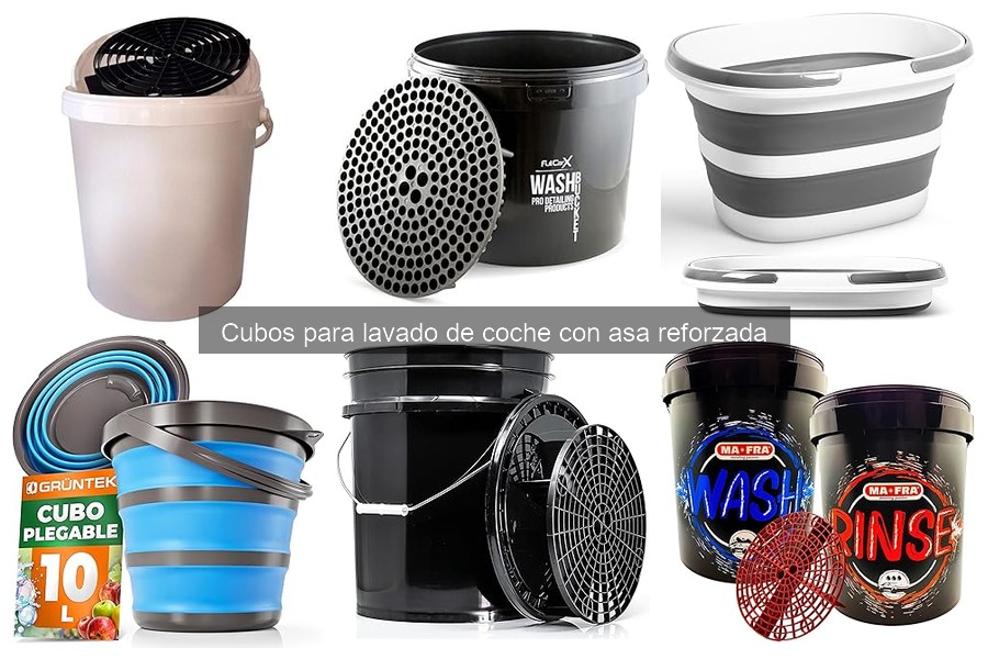 Usos Innovadores de Cubos para Lavado de Coche