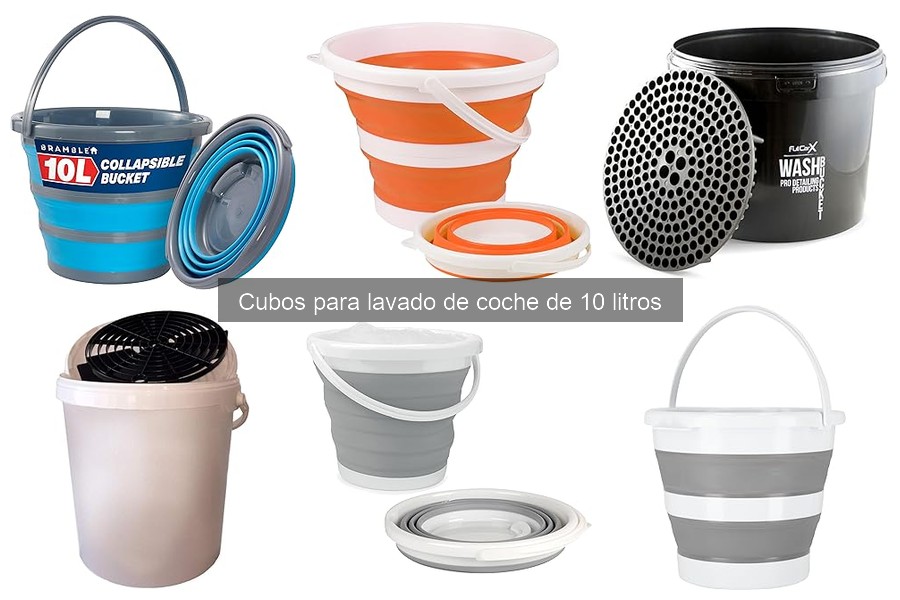 Usos y Beneficios de un Cubo de 10 Litros para Limpiar Coches