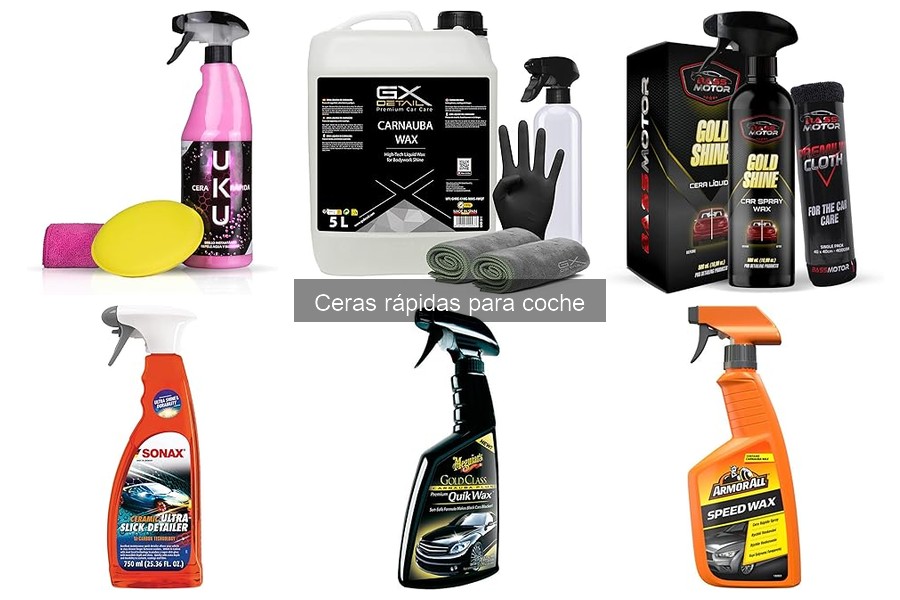 Ventajas de las ceras rápidas para coche: ¡rapidez y protección!