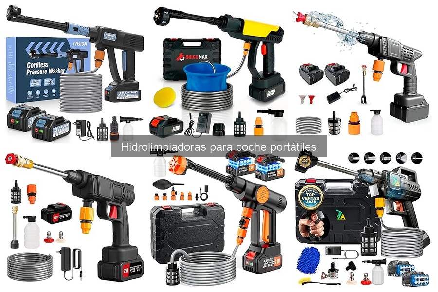 Ventajas de las Hidrolimpiadoras Portátiles para Coche