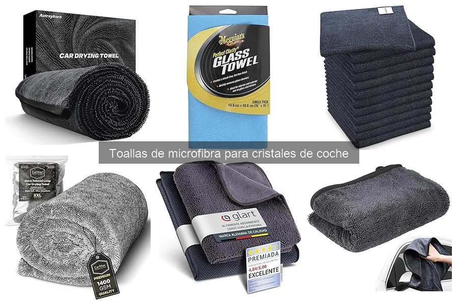 Ventajas de las Toallas de Microfibra para Cristales de Coche