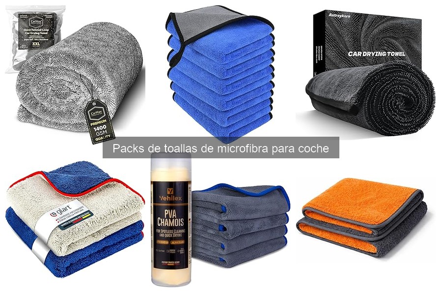 Ventajas de las toallas de microfibra para limpiar coches