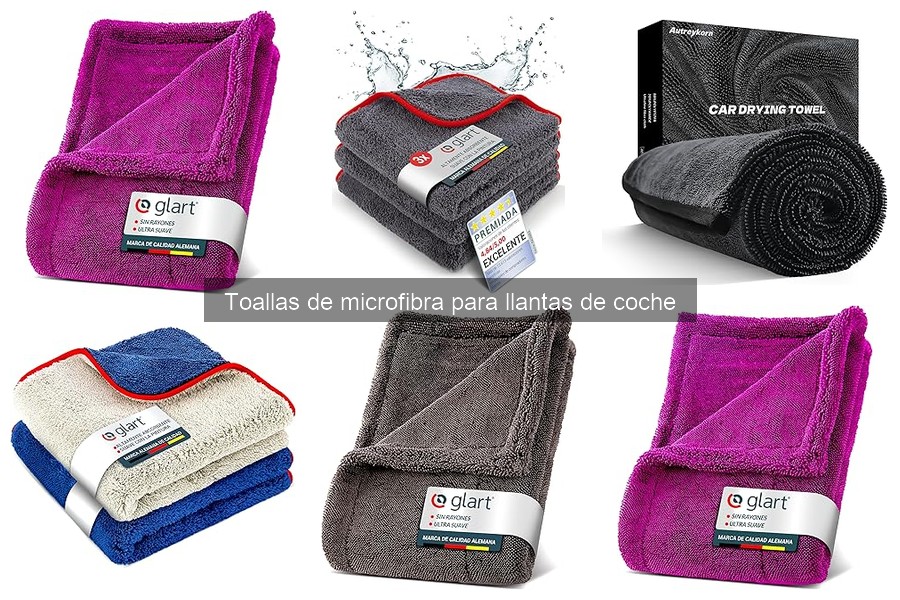 Ventajas de las Toallas de Microfibra para Limpieza de Llantas