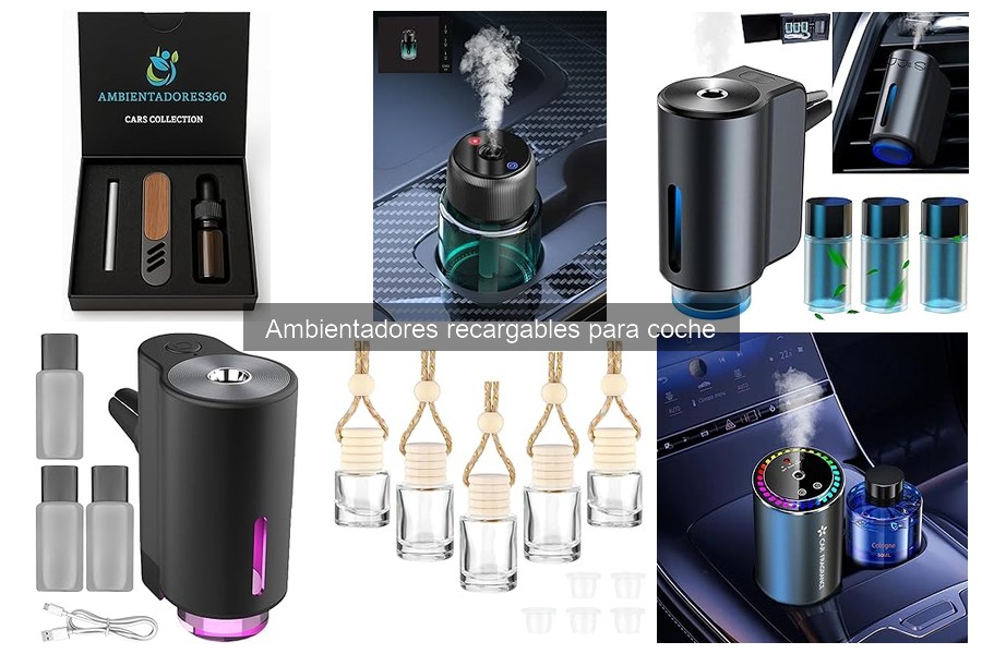 Ventajas de los ambientadores recargables para coche