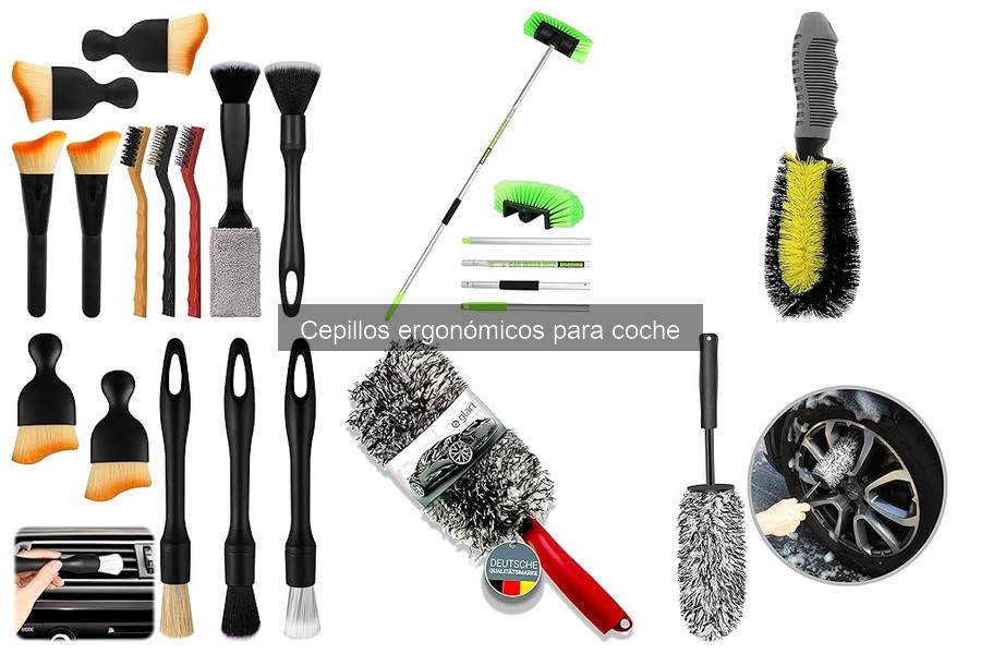 Ventajas de los Cepillos Ergonómicos para Limpiar el Coche