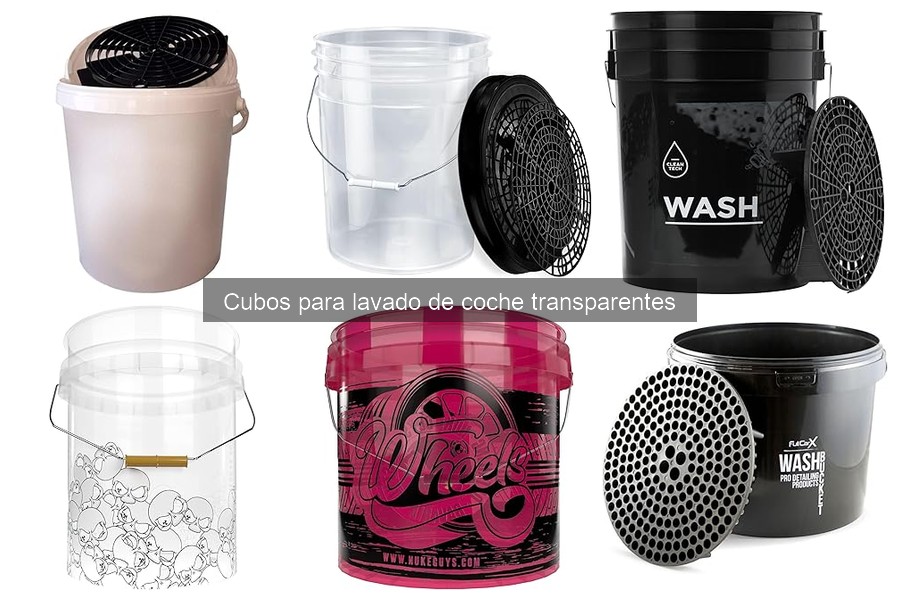 ** Ventajas de los Cubos Transparentes para Lavar el Coche