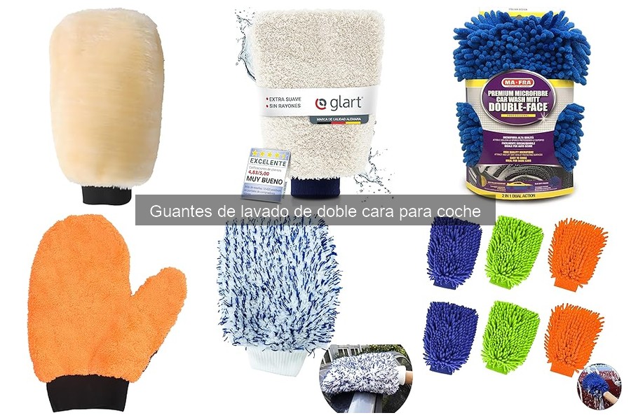 Ventajas de los guantes de lavado de doble cara para coche
