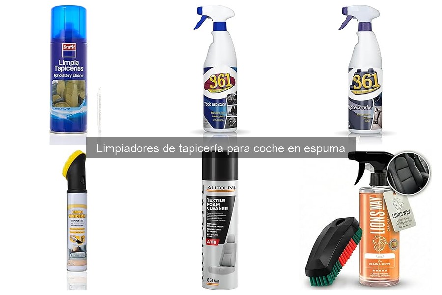 Ventajas de los Limpiadores de Tapicería en Espuma para Coche