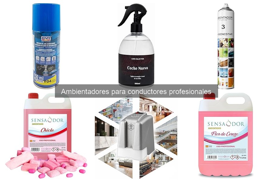 Ventajas de usar ambientadores en vehículos de trabajo