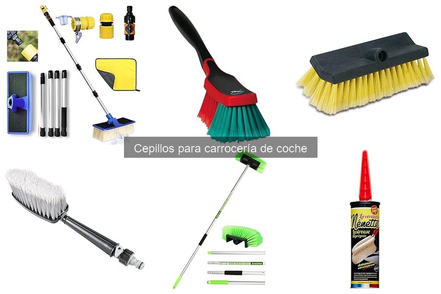 Ventajas de usar cepillos para carrocería en la limpieza del coche
