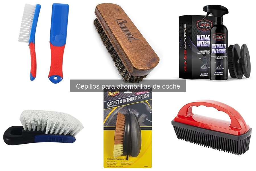 Ventajas de usar cepillos para limpiar alfombrillas de coche