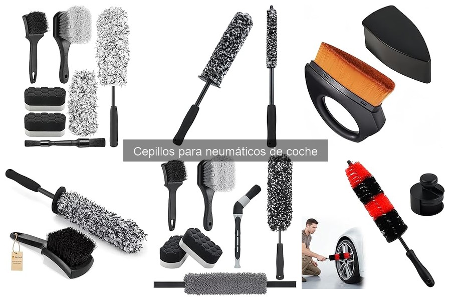 Ventajas de Usar Cepillos para Neumáticos en Limpieza de Coche
