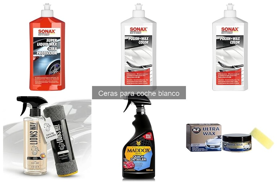 Ventajas de usar cera para coche blanco: brillo y protección