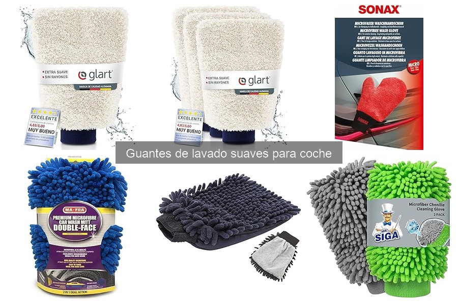 Ventajas de usar guantes de lavado suaves para coche