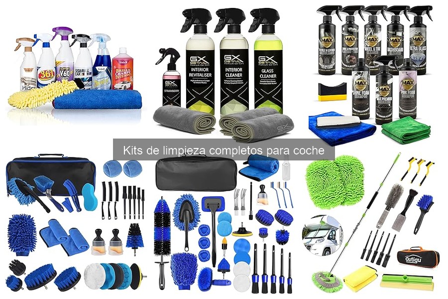 Ventajas de Usar Kits de Limpieza Completos para Coche