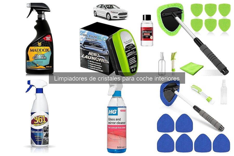 Ventajas de usar limpiadores de cristales para coche interiores