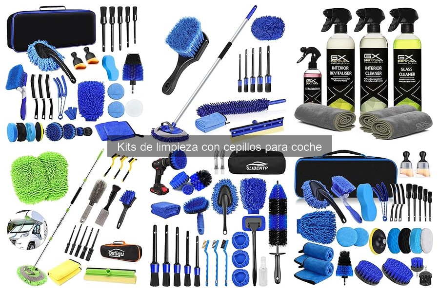 Ventajas de Usar un Kit de Limpieza con Cepillos para Coche