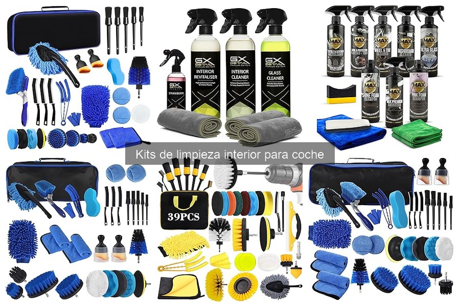 Ventajas de Usar un Kit de Limpieza Interior para Coche