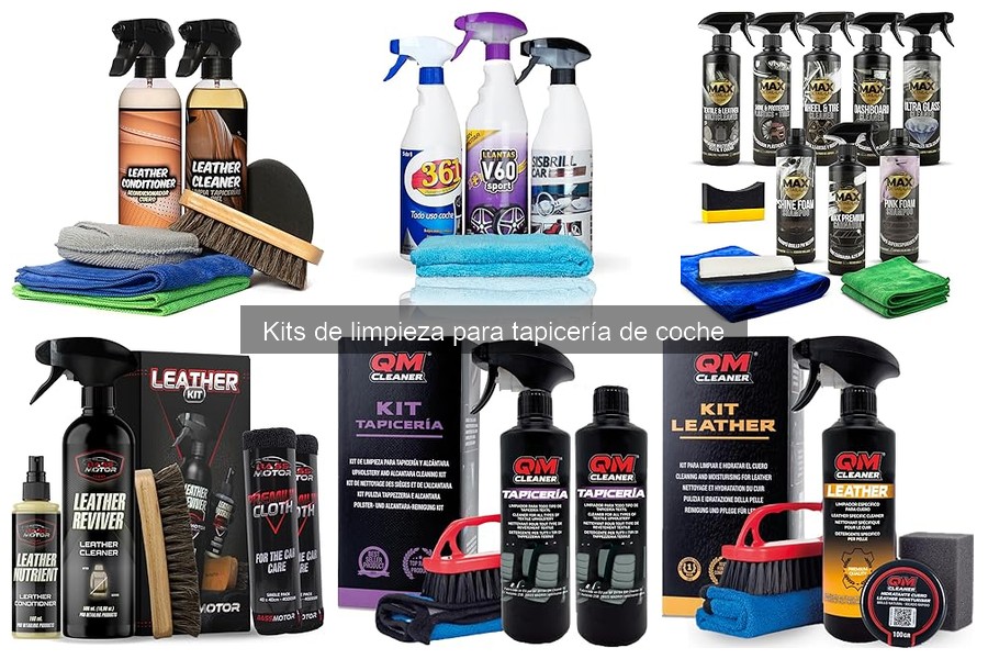 Ventajas de Usar un Kit de Limpieza para Tapicería de Coche