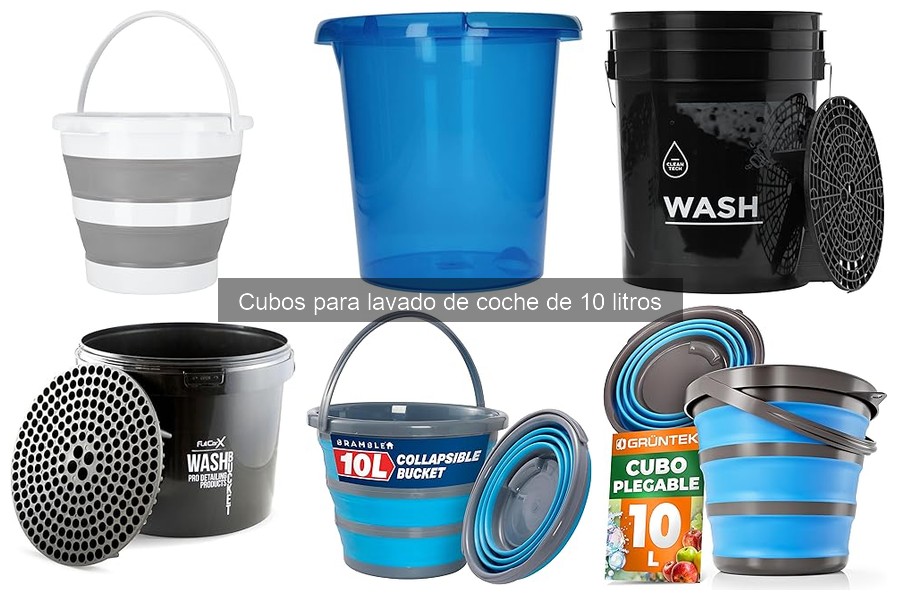 Ventajas del Cubo de Lavado de Coche de 10 Litros