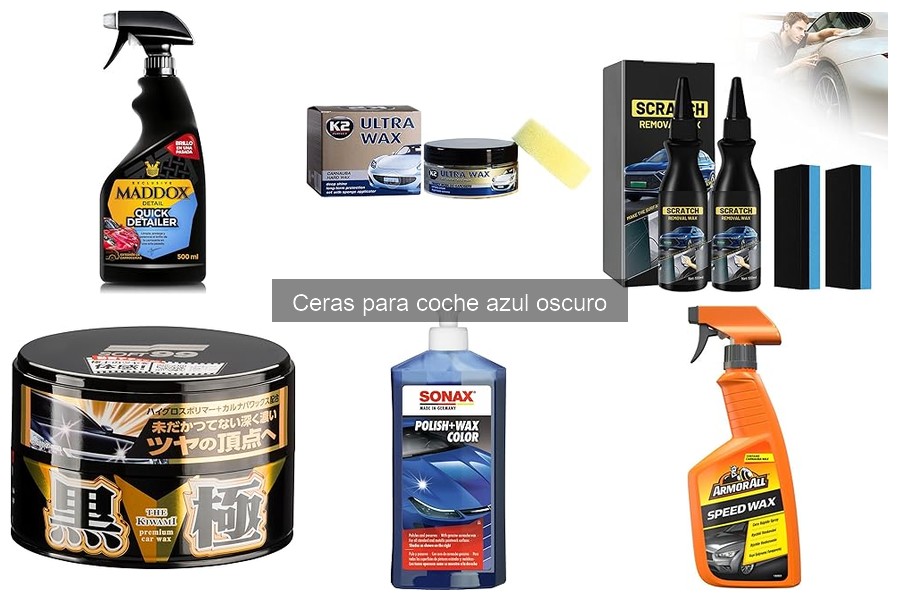 Ventajas y desventajas de ceras para coche azul oscuro