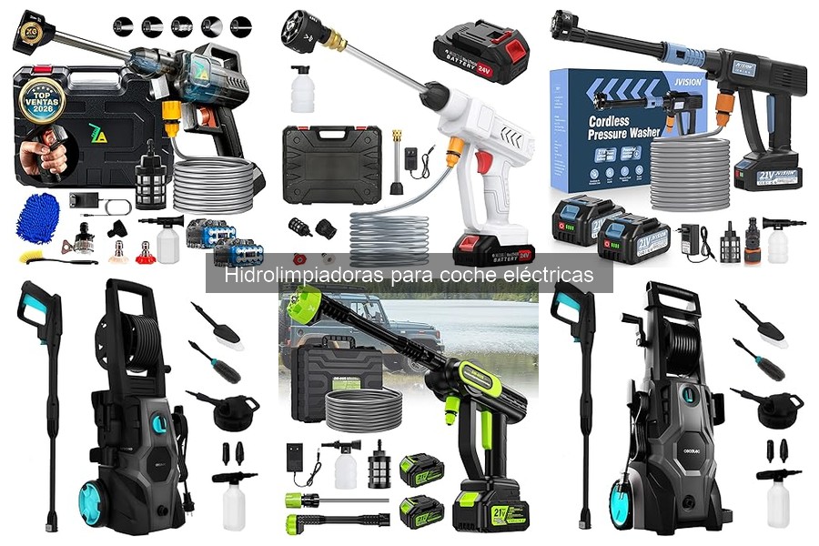 Ventajas y desventajas de hidrolimpiadoras eléctricas para coches