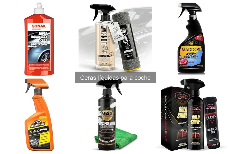 Ventajas y desventajas de las ceras líquidas para coche