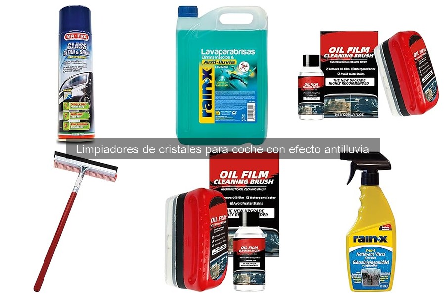 Ventajas y desventajas de limpiadores de cristales antilluvia