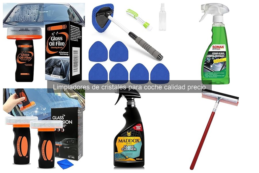 Ventajas y desventajas de limpiadores de cristales para coche