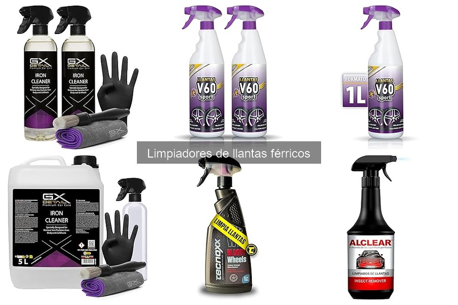Ventajas y Desventajas de Limpiadores de Llantas Férricos