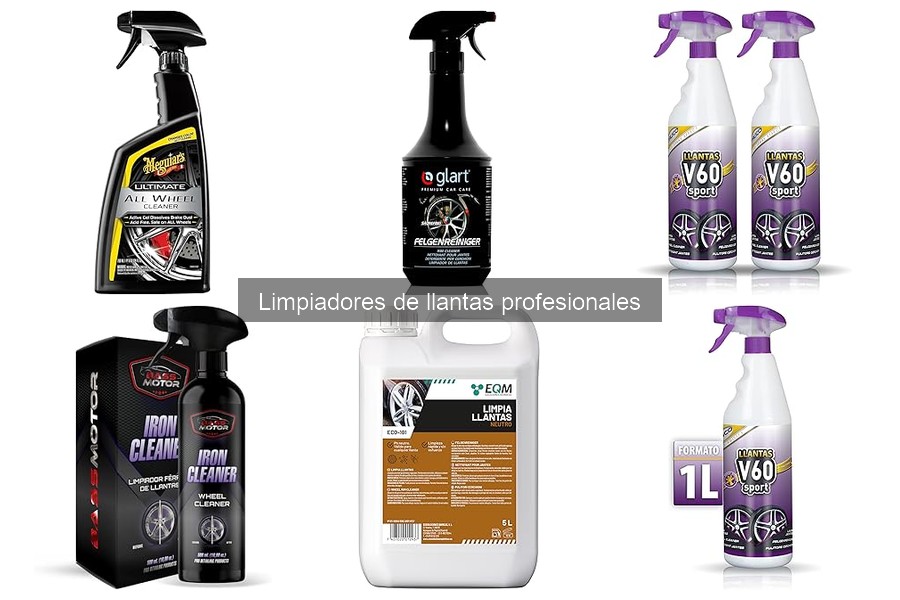 Ventajas y desventajas de limpiadores de llantas profesionales