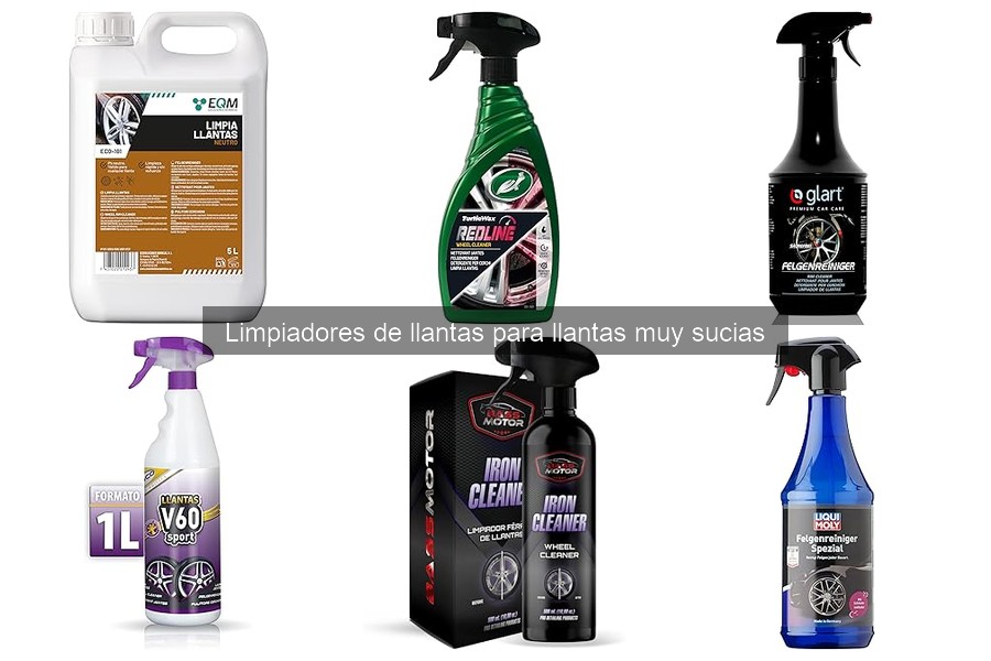 Ventajas y desventajas de limpiadores de llantas químicos y naturales