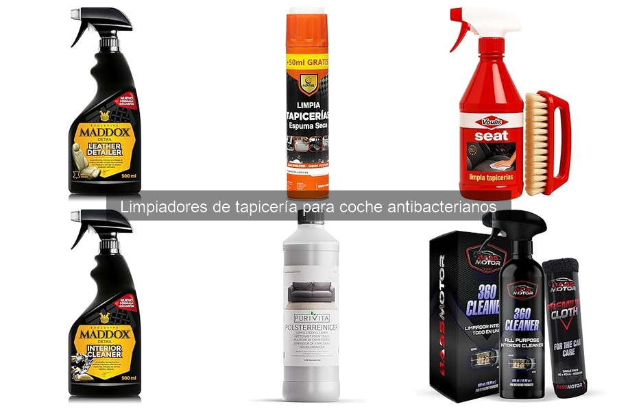 Ventajas y desventajas de limpiadores de tapicería antibacterianos