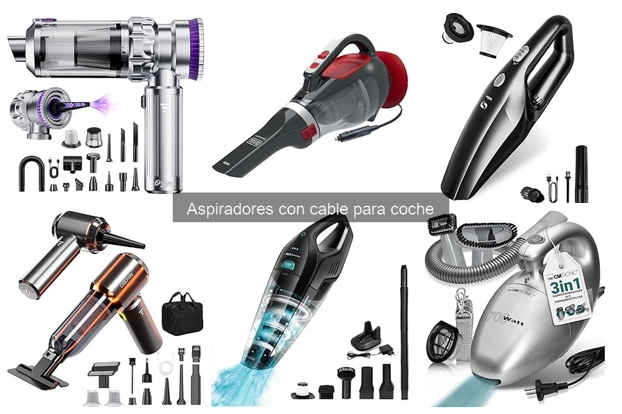 Ventajas y desventajas de los aspiradores con cable para coche