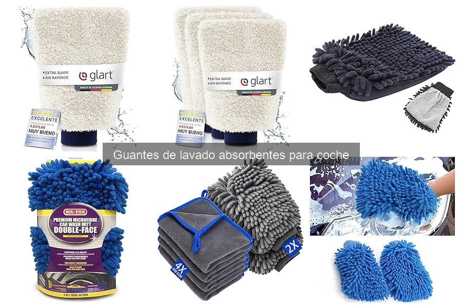 Ventajas y desventajas de los guantes de lavado para coche
