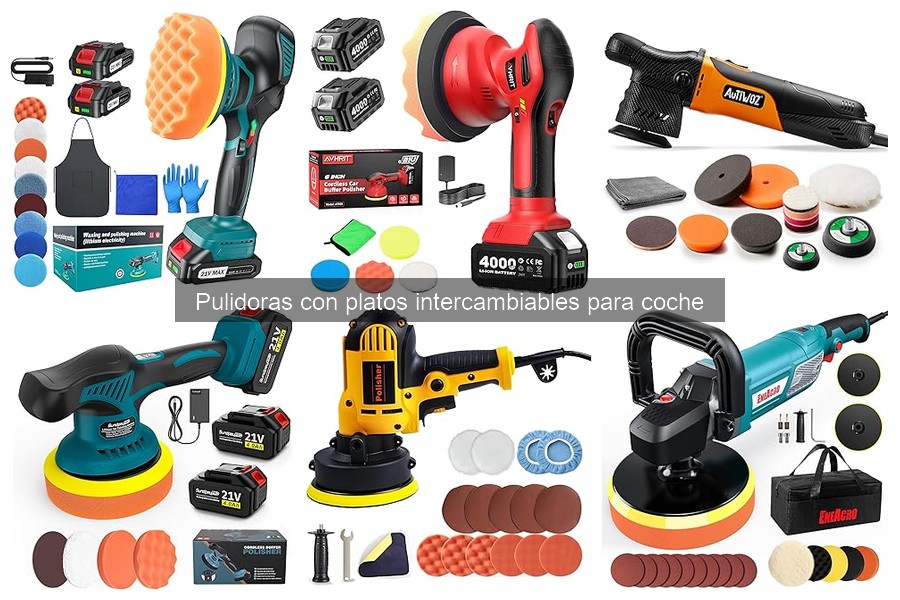 Ventajas y Desventajas de Pulidoras con Platos Intercambiables