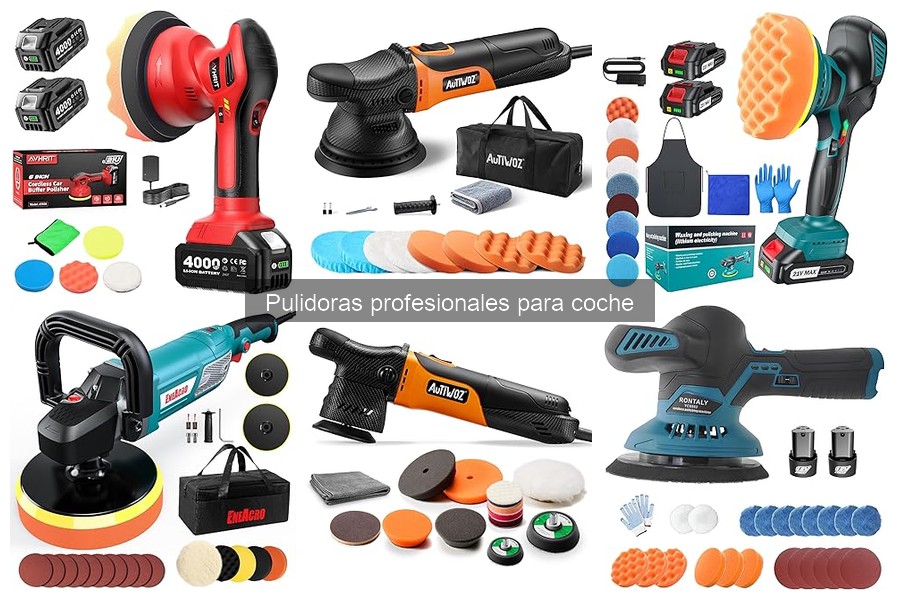 Ventajas y desventajas de pulidoras profesionales para coche